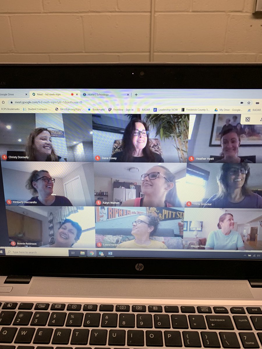 First grade teaming got their “Brady Bunch” on this morning and humored their principal!  Happy Teacher Appreciation Week! #TogetherApartWeSoar