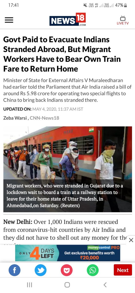 BiswasSandan's tweet photo. The migrant workers are asked to pay their fares to go back home but government spent money on roses to spread. Is the  rose is necessary at that time ?? We all understand what is the most important to govt.Let's make a step against this Class discrimination.
 #NoFareForWorkers https://t.co/EJPGwqOJxC