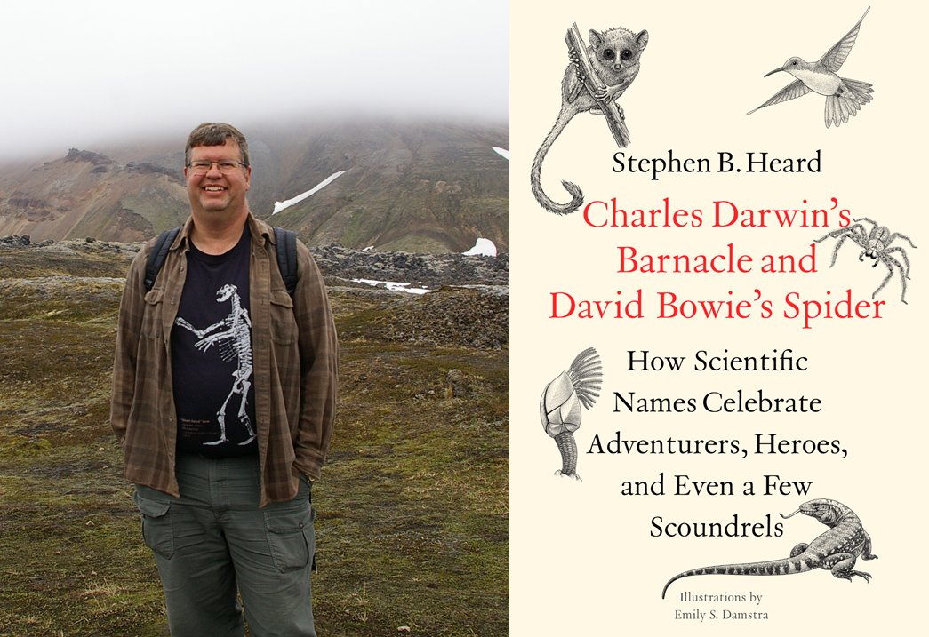 StephenBHeard's tweet image. Great fun last night reading from &quot;Charles Darwin&apos;s Barnacle and David Bowie&apos;s Spider&quot; as part of #CanadaPerforms.  Thanks @CanadasNAC and sponsors!

If you missed it live, you can watch/listen here: facebook.com/StephenBHeardU…