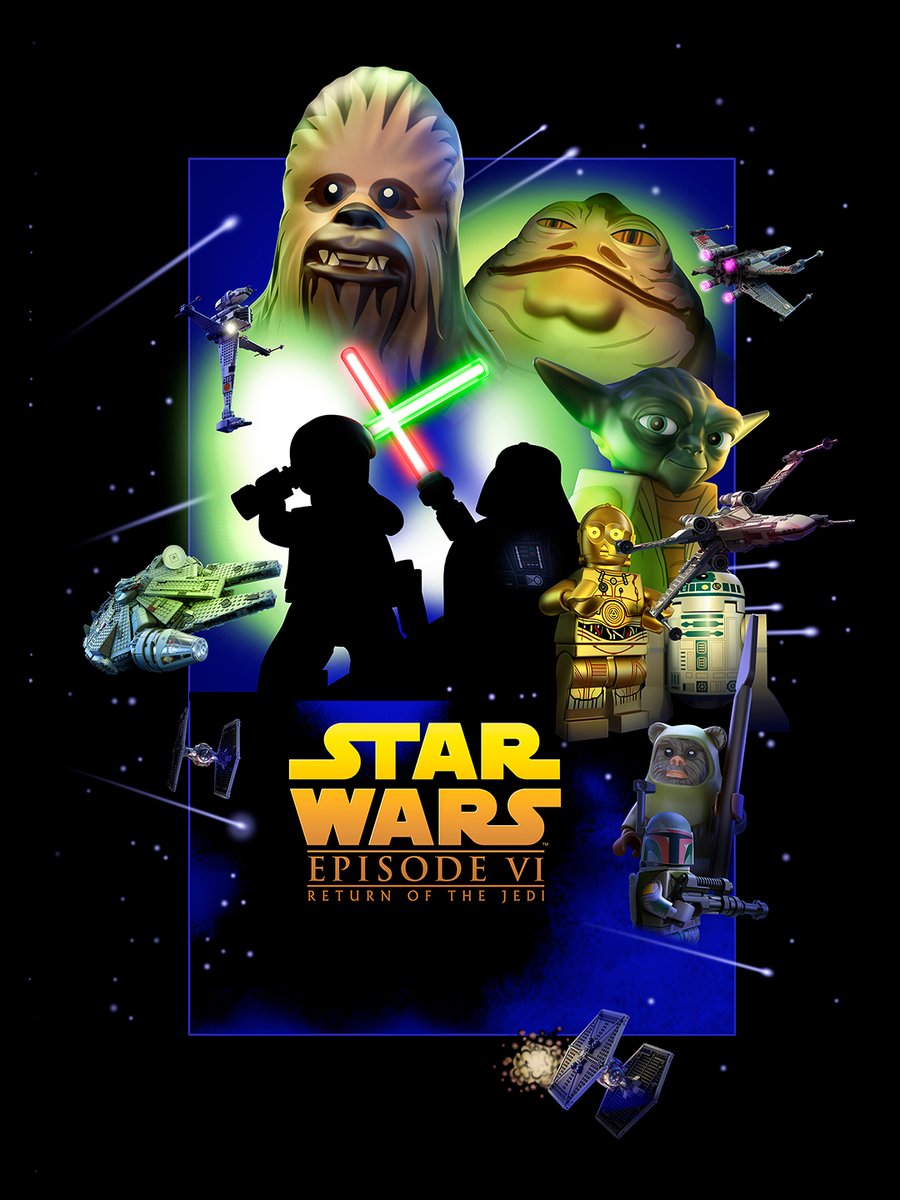 From our first hope to the rise of a new hero… celebrating a lifetime of adventure. #MayTheFourthBeWithYou #LEGOStarWars #StarWars @StarWars