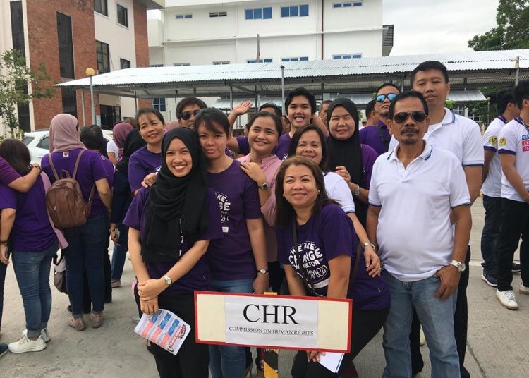 teejsolobim's tweet photo. Happy 33rd anniversary tommorrow CHR! Thank you for making me a part of this family. People may not appreciate us, some may even hate us but these shall not curtail us in doing what the Constitution mandates us 👍🏽👌🏽 #CHR33 #SerbisyoAtMalasakit https://t.co/0v0G7aeqIT