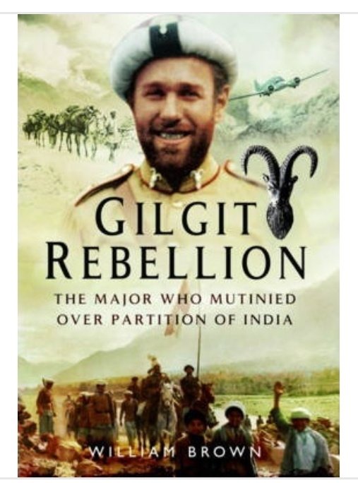 अंग्रेज़ो ने आज़ादी के समय गिलगिट क्षेत्र की लीज कश्मीर के महाराजा हरि सिंह को वापस दे दी, जिन्होंने फिर भारत के साथ इंस्ट्रूमेंट ऑफ अक़्शेशन पर दस्तखत किएइसके बाद ब्रिटिश मेजर ब्राउन ने ख़ान अब्दुल क़य्यूम खान के साथ मिलकर गिलगित में बलात तख़्तापलट किया।(2/n) #GilgitBaltistan