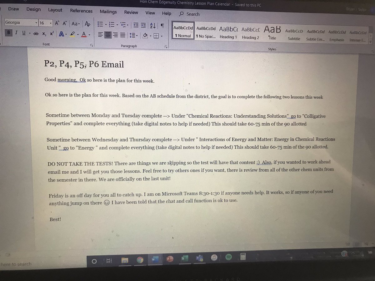 Mr_Taylor_EAHS's tweet photo. Weekly Edge updates for my class ๐ #readyouremail https://t.co/PPX124koww