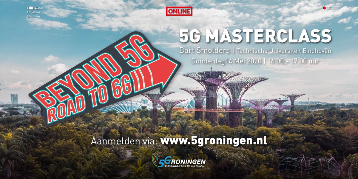 dsh_hanze's tweet photo. Op 14 mei nemen we een kijkje in de toekomst! Tijdens een online #5G Masterclass neemt Bart Smolders van de @TUeindhoven ons mee in de wereld van 6G. Meld je gratis aan via https://t.co/HGvOjNvLjl @5Groningen @CIT_RUG @hanze
#5Gmasterclass #6G #tactileinternet #ambientinternet https://t.co/L0Ev0eP9Z3
