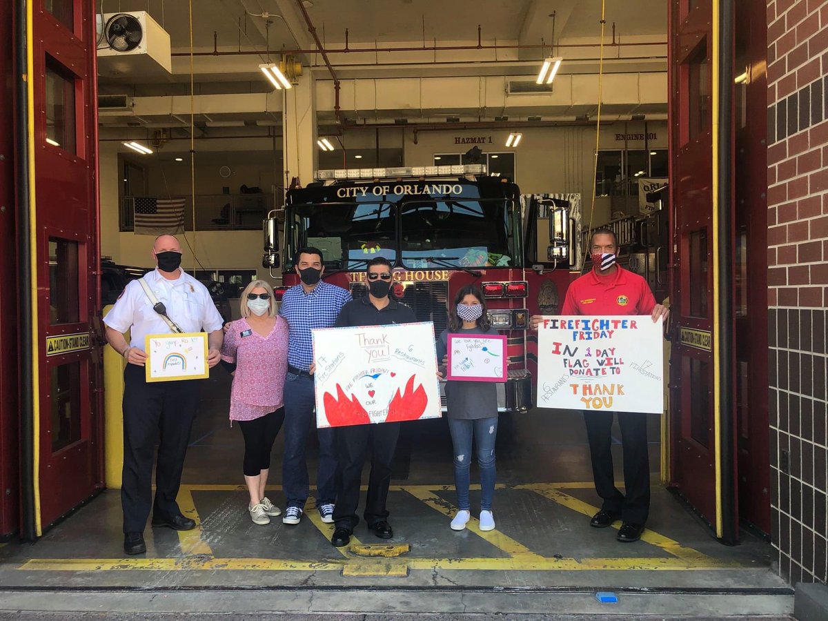 OrlandoFireDept's tweet photo. It’s #InternationalFirefightersDay and we want to thank all firefighters across the globe who continue to work around the clock to keep us safe, especially these last few weeks. https://t.co/wLHEQ9sQWT