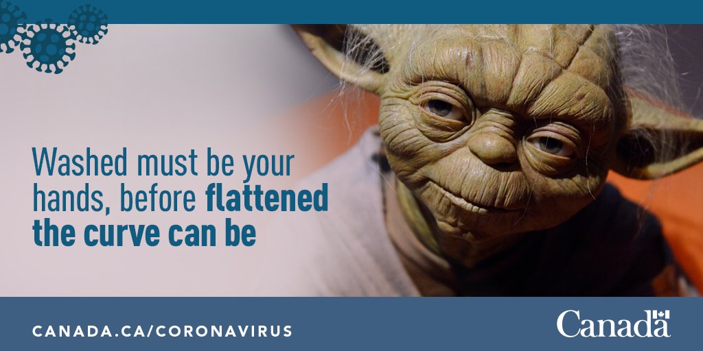 Unwashed hands are the path to the dark side. Unwashed hands lead to germs; germs lead to illness; illness leads to suffering. This #StarWars day and every day, #washyourhands frequently for at least 20 seconds with soap and water. #MayThe4thBeWithYou #COVID19