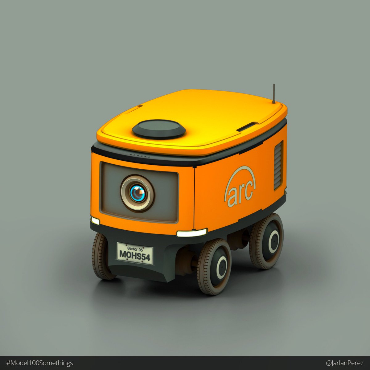 JarlanPerez's tweet photo. It’s Monday and you know that means?! Some #FriendlyBots to help kick off your week.
Let’s go with some bots with wheels. Have a great week everyone!
#ConceptArt #Gamedev https://t.co/8AymY9hCQy