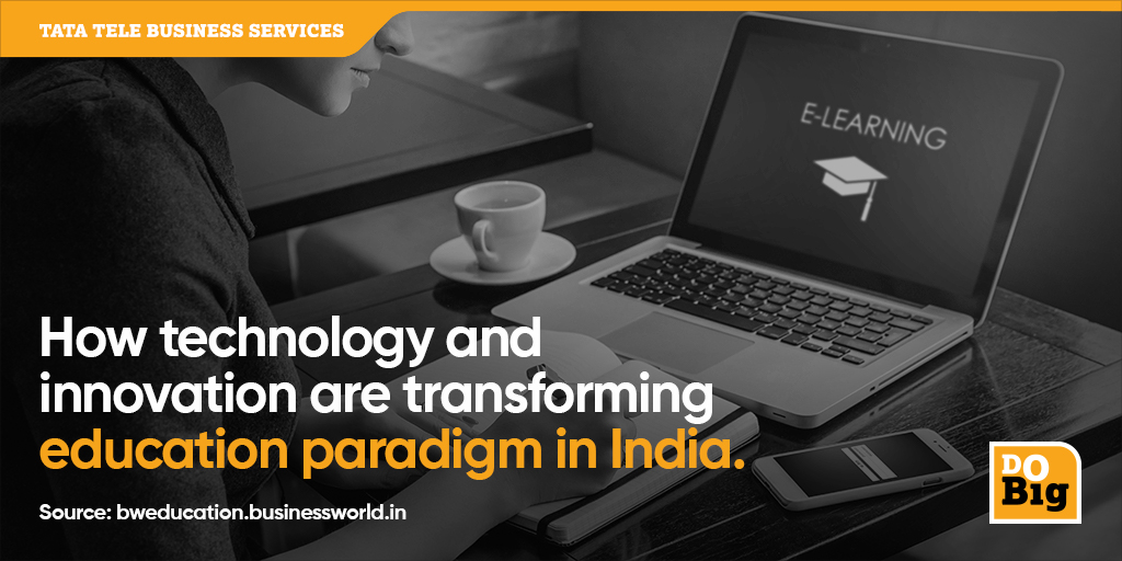 JustDoBig's tweet photo. The Indian #eLearning industry has been increasing at a rate of 25% each year. Some of the technological advancements causing this paradigm shift are mobile-based learning, #Interactiveclassrooms and the use of AR/VR/MR in #learning. 
Read more: https://t.co/euuqHNOPUY

#DoBig https://t.co/SjfwczOk6o