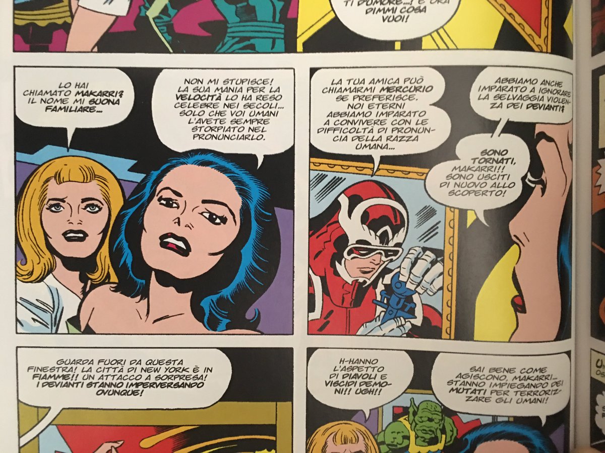 tankboy_san's tweet image. Quando il supereroe pescato a caso dal primo #NPM che installi nella tua vita corrisponde al membro degli Eterni di cui poche ore prima hai letto la prima entrata in scena, per la prima volta in vita tua, la direzione non può che essere quella giusta.

#codenoob #marvelzombie