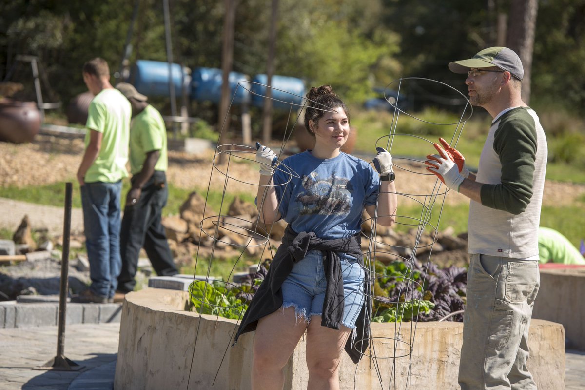 Community gardens are a great resource for the community.They provide healthy fresh fruits and vegetables, encourage physical activity, and provide an place to be social. In honor of National Public Garden Day on May 8th, visit our local community garden on the UWF campus.