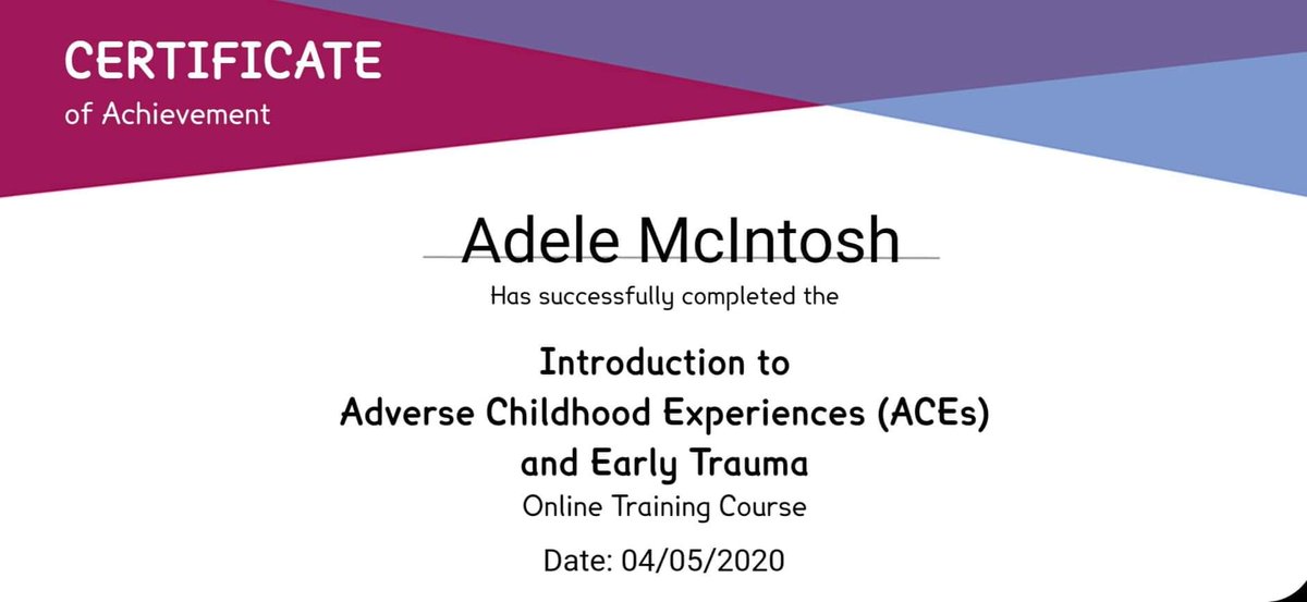 AMcIntoshEYO's tweet photo. Happy to have completed this course this afternoon. I found it really interesting and beneficial.
@nurserydennyps @FCEYteam @FCremoteCLPL https://t.co/2ASzWmlRwe