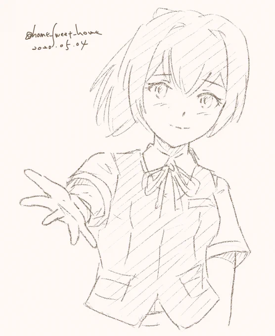 不知火さん 30min.rkgk
#艦これ版深夜の真剣お絵描き60分一本勝負
#艦これ版真剣お絵描き60分一本勝負_20200504
#不知火 #艦隊これくしょん #艦これ 