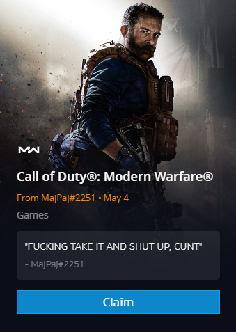 Thank You but Also FUCK YOU <a href="/Pangbruttan/">MajPaj</a> hahaha!!