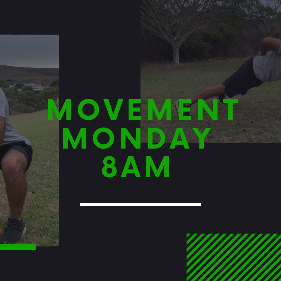 teamlimitlessDE's tweet image. Movement Monday is Going Live!
Catch us Live every Monday for a Movement Tutorial.
Time: 8am (London Time)
Place: YouTube Live (Channel: Team Limitless)
#movementmonday #exercisetutorial #prehab #exerciserehab #functionaltraining #ukfitness #crossfituk #correctiveexercise