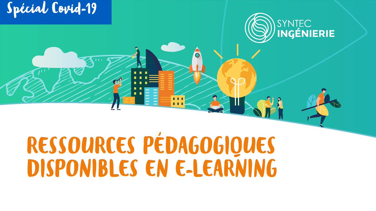 #covid19 Vous souhaitez profiter du #confinement pour vous #former à distance ? Nous avons recensé les cours disponibles en #elearning pour les professionnels de l'#ingénierie

🙇👩‍🎓syntec-ingenierie.fr/focus/se-forme…

#ingénieur #ingénieure
#nationapprenante #solidaritécovid