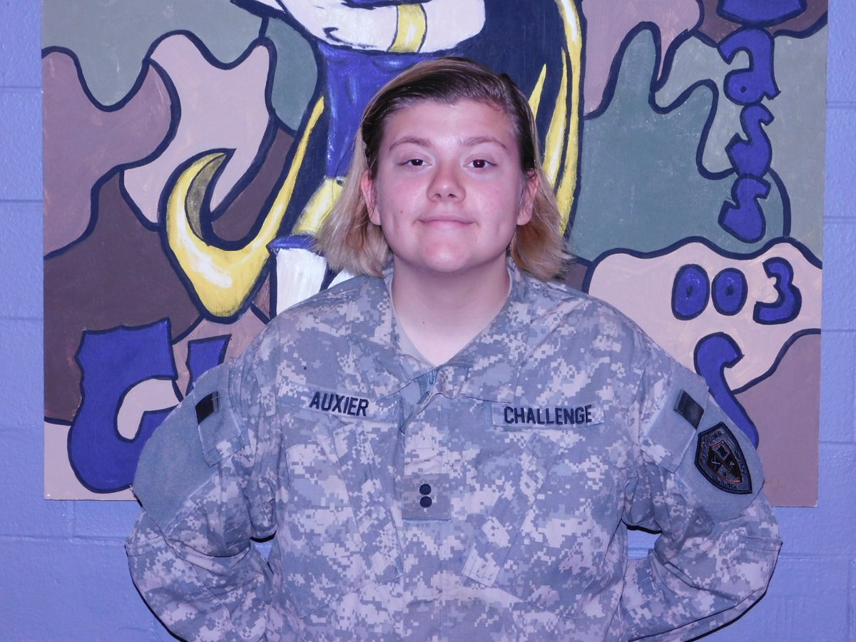 Challenge_ACA's tweet photo. Cadets of the Week W16
1st Platoon: Cadet Hazen
2nd Platoon: Cadet Ross
3rd Platoon: Cadet Auxier
#challenge2change #htgs #aca4change https://t.co/BqLv1H6lt8