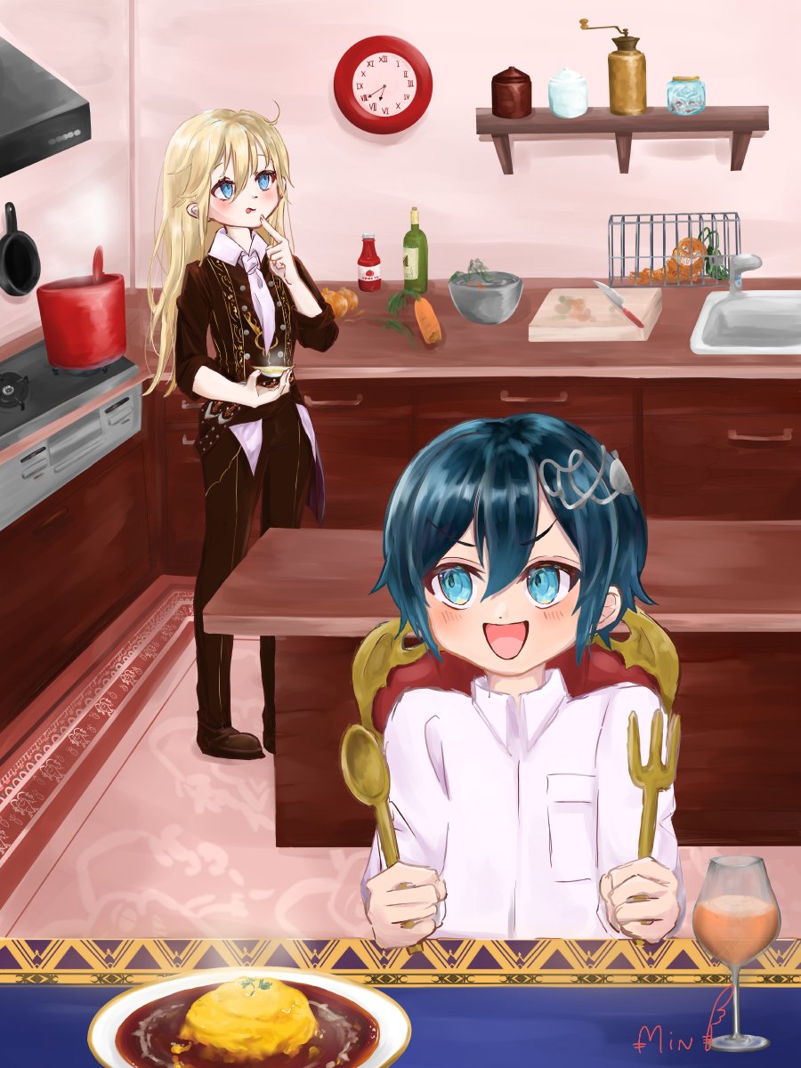 きあいみに Sur Twitter けそポテトさんの生放送で紹介してもらったイラストです けそポテト ハネムーン イラスト