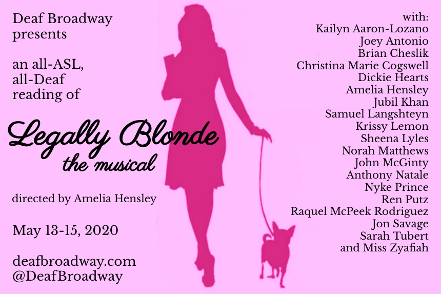 deafbroadway's tweet photo. OMIGOD, YOU GUYS!!! #DeafBroadway #DeafTalent #ASLcontent #DeafEntertainment #LegallyBlonde #OMIGOD @AmeliaHensley12 https://t.co/x5878aCE7M