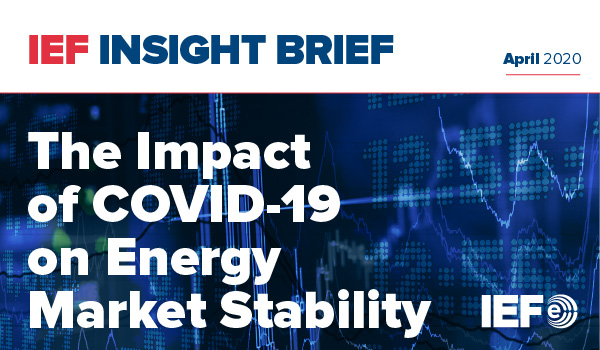 IEF_Dialogue's tweet photo. Three key meetings were held in April to address the impact of COVID-19 on energy market stability. Read the latest IEF Insight Brief to find out more about what steps are being taken to bring stability to the market.
#IEFInsights #InsightBrief
https://t.co/vbGrnRYez9 https://t.co/MtQUxBImch