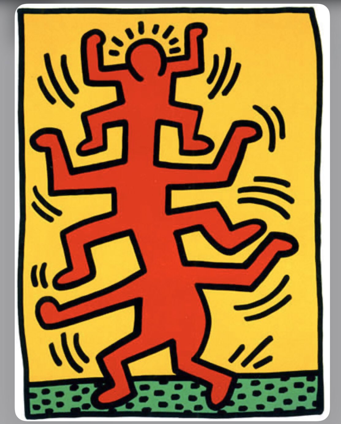 Happy birthday to Keith Haring!         