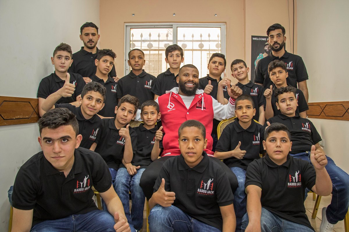 BadouFoundation's tweet photo. The Badou Jack Education Center is located in the heart of the Beqaa Refugee Camp. We give children denied of a public-school education because of financial hardships and physical disabilities, the opportunity to learn. #WeEducateKidsWin #JoinTeamJack #BJFEductionCenter https://t.co/itljBbQmd6