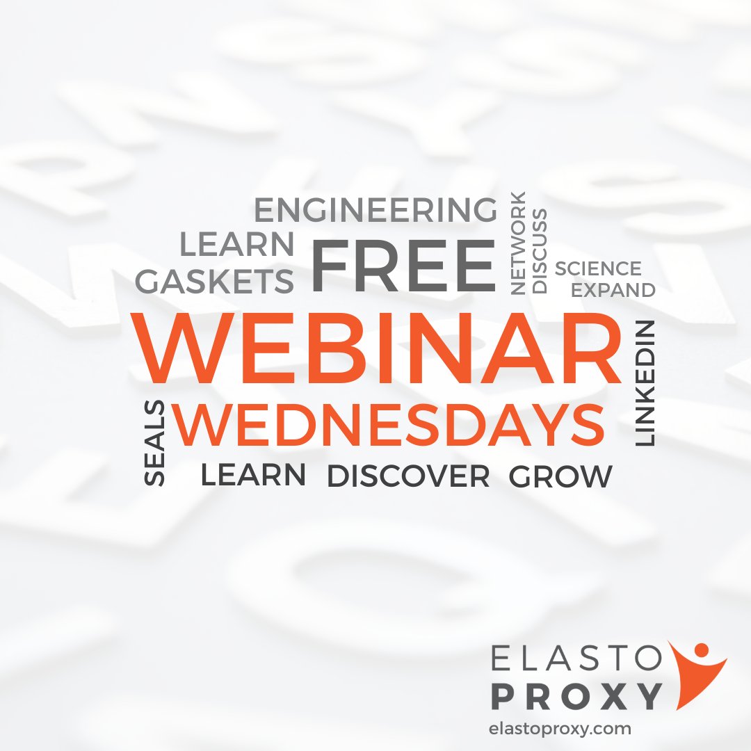 John_Rye's tweet photo. There’s an easier way to design seals, a better way to fabricate them, and a faster way to install them. 

Register for this weeks Webinar Wednesday by following the link below:

https://t.co/hkCYwrPnZE

#webinarwednesday #elastoproxy #rubberseals #Engineering #engineer https://t.co/kNgruxqxVR