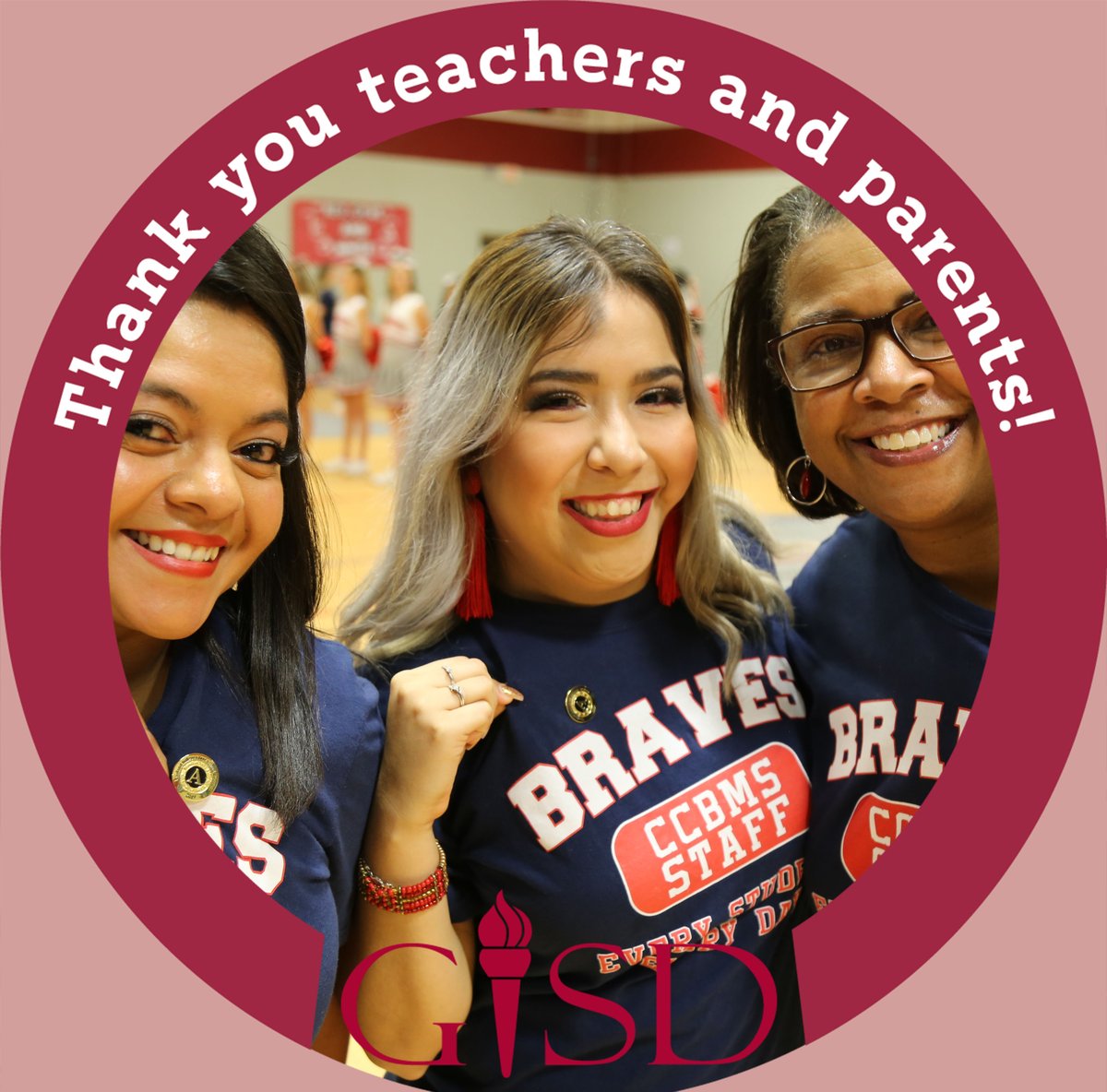 gisdnews's tweet photo. Join Garland ISD in honoring and thanking our exceptional educators and phenomenal parents for their hard work and commitment to students and staff during Teacher and Parent Appreciation Week. #ThankATeacher and #ThankAParent today and every day. https://t.co/dt9cSiEEb3