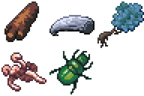 miles_a_art's tweet photo. Some #pixelart I made while streaming for an #indiegame https://t.co/9QBoJu4uQK