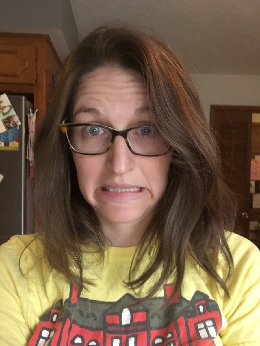 KellyHeugel's tweet photo. For the class of 2020 and #CHSVirtualSpiritWeek, I'll show off the mop of hair that has not seen a hair dryer, flat iron, or hair product of any kind in 8 weeks. Letting the waves roll on. @CentralBulldog https://t.co/UYQ9BUdT8x
