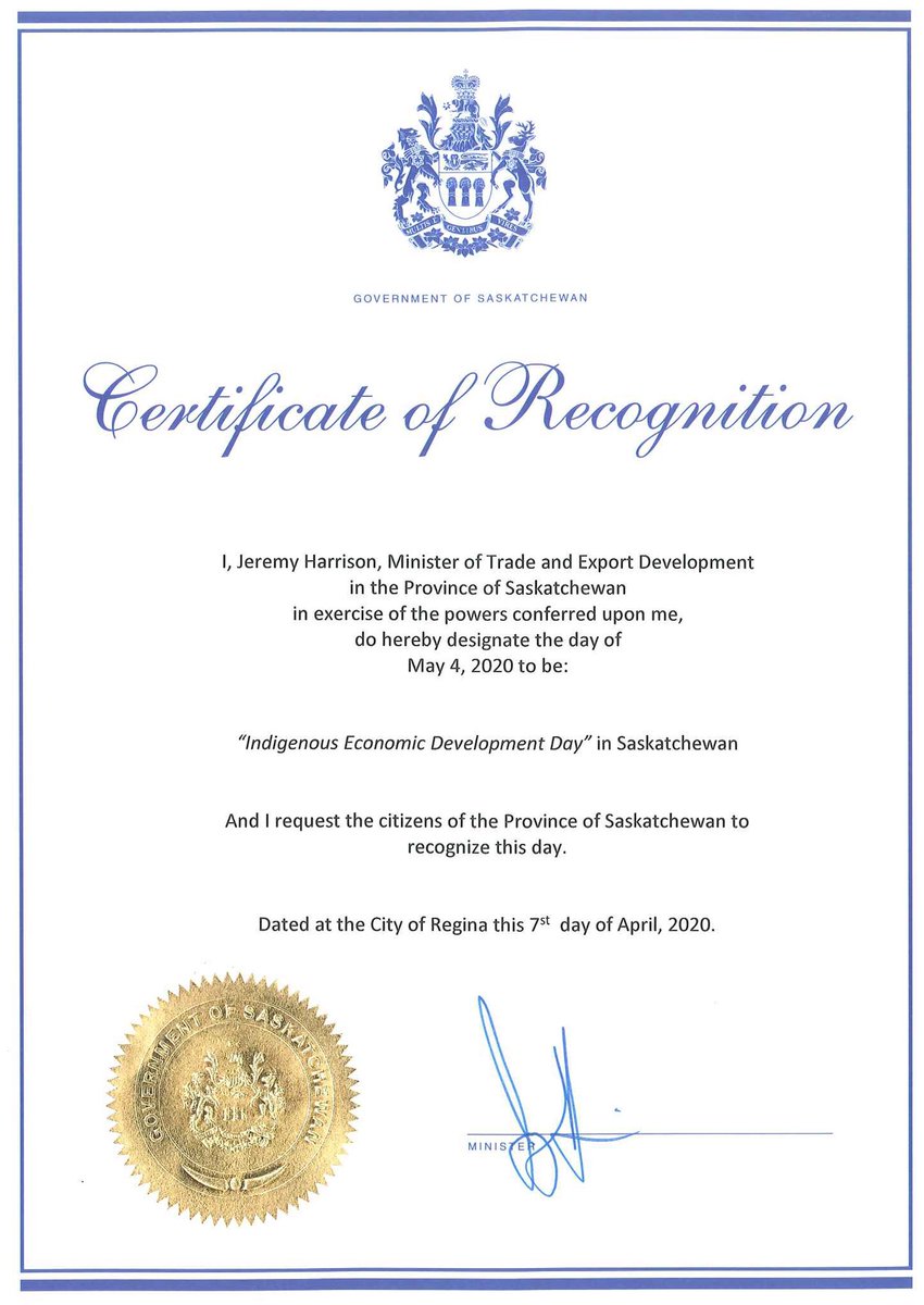 SFNEDN's tweet photo. Today is officially ‘Indigenous Economic Development Day’ in Saskatchewan! Tag an #Indigenous entrepreneur or business to show them support! 🤜🏽🤛🏽
#EconDevWeek #EDW2020 #InclusiveEcDev https://t.co/ywD9KbPd7r