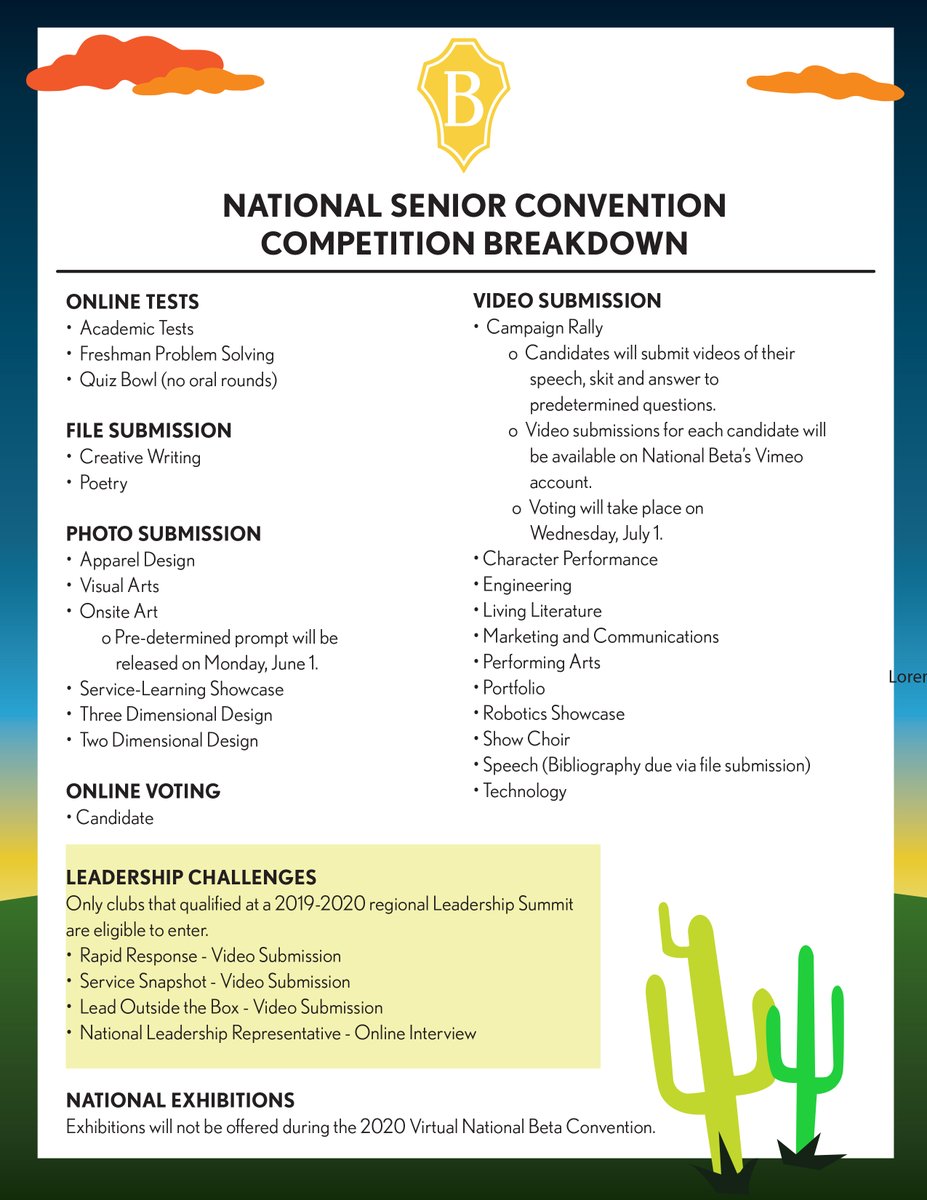 National Qualifying Betas: please check your email for important information regarding our remote convention! #BetaCon20 <a href="/isaacratcliff1/">Isaac Ratcliff</a> <a href="/jacobrinehart_/">Jacob Rinehart</a> <a href="/mackenna_13/">Mackenna Rodgers</a> <a href="/annadods/">Anna Dodson</a>