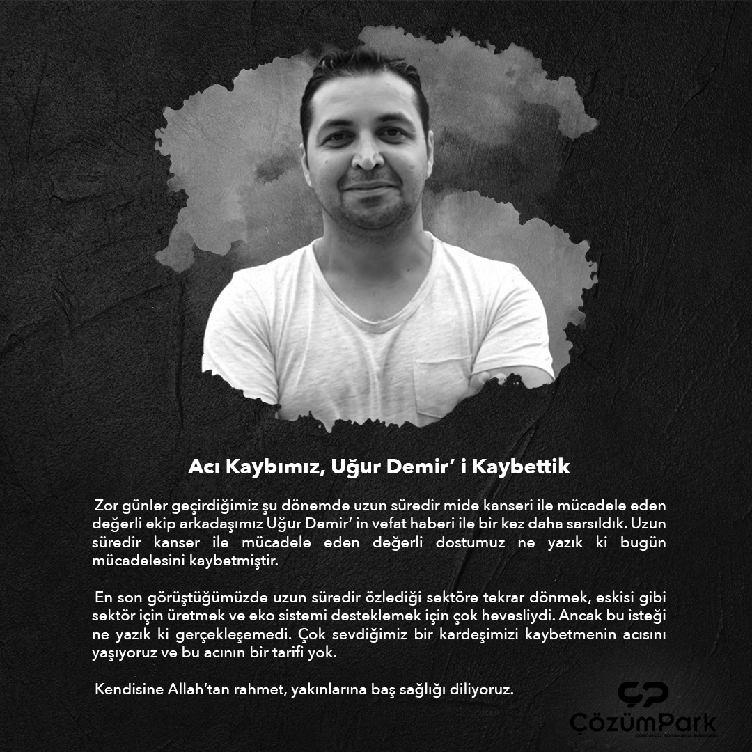 Acı Kaybımız, Uğur Demir’ i Kaybettik

cozumpark.com/aci-kaybimiz-u…

#cozumparkhaber #ugurdemir