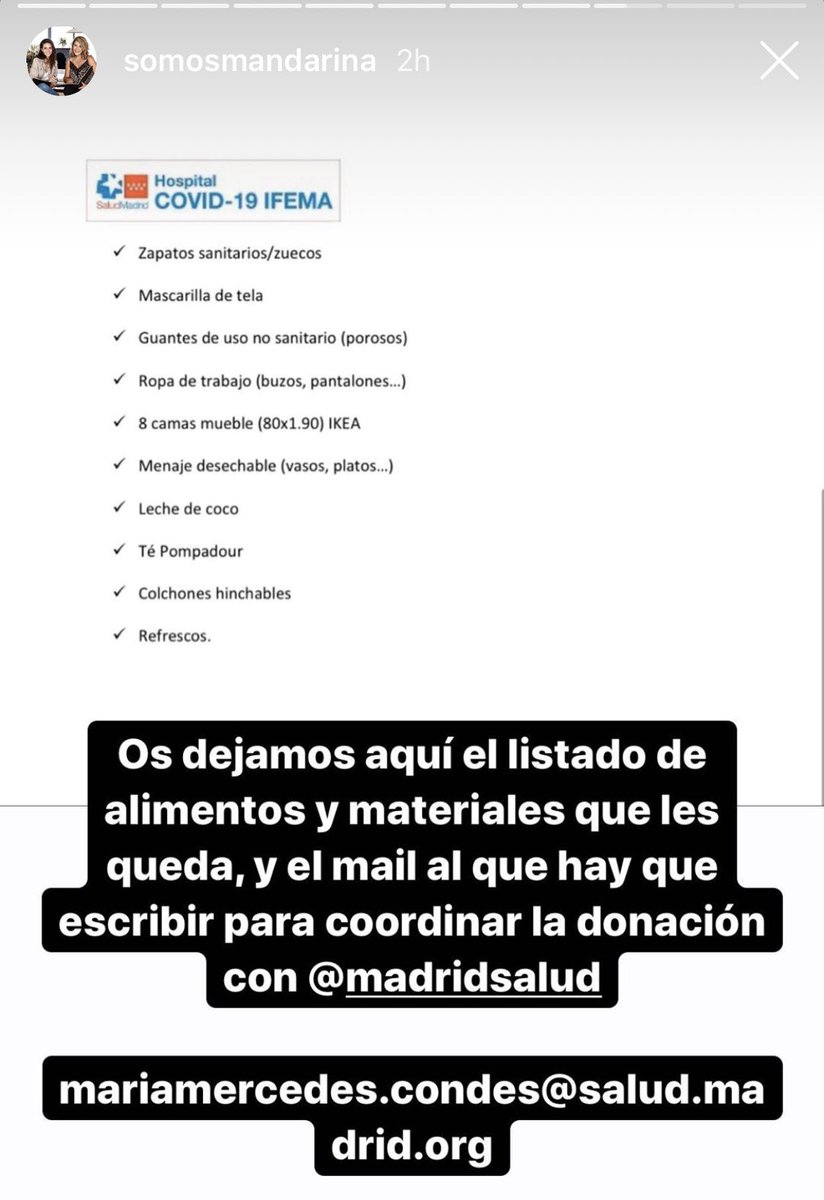 lavecinarubia's tweet photo. Si alguna asociación que trabaje para la exclusión necesita algo del material que queda en IFEMA, dejo aquí el listado y la persona de contacto para solicitarlo.
Porfa ayudadme a difundir para que llegue a quien lo necesite, gracias. 💗 https://t.co/RfoPnGmAfH