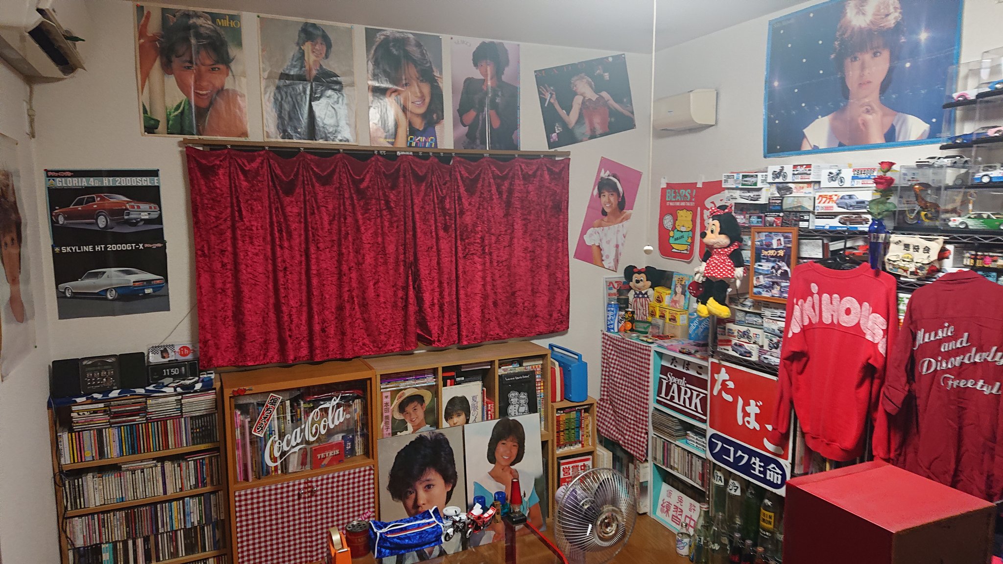 80年代の部屋