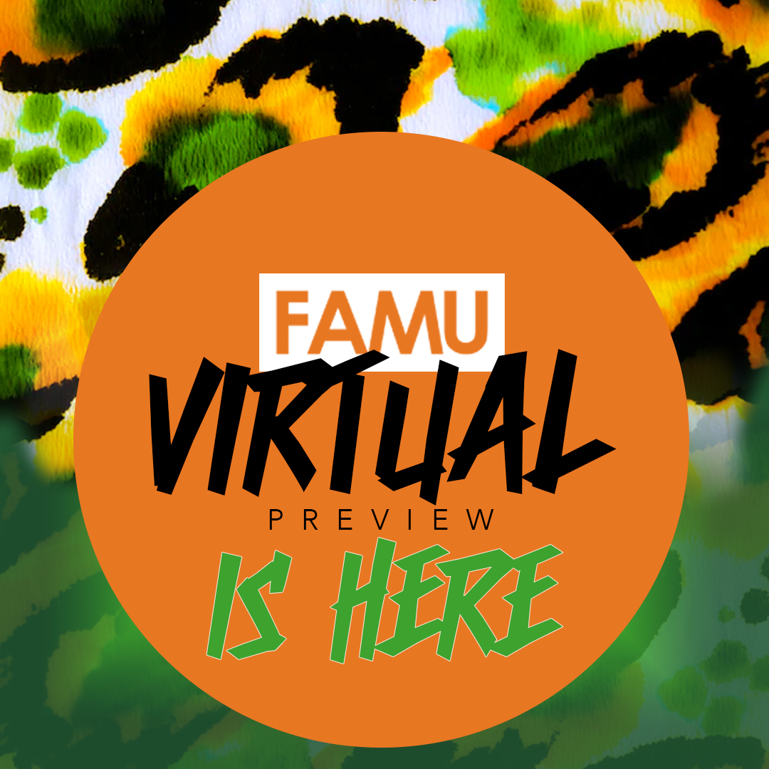 FAMU_1887's tweet photo. You heard from the 20th Mister FAMU, @_callmecj and Orientation Tour Guide, Kelsey Gilmore on Facebook Live and now the FAMU Virtual Preview is almost here. Stay tuned for the premiere on the FAMUtube1887 YouTube page. #FAMUpreview https://t.co/rx67tr3EaF
