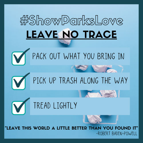 PTNY's tweet photo. #ShowParksLove by leaving the outdoors better than you found it. Share how you #LeaveNoTrace by disposing litter during your visits outside. #ptny #parksandtrailsnewyork #parkspledge #nystateparks https://t.co/hBI2BVyhqt
