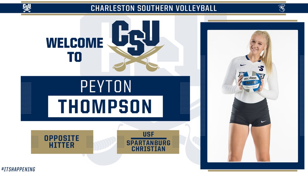 csubucs_vb's tweet photo. "It has been a pleasure to watch Peyton improve daily during our abbreviated spring season and transition seamlessly on to our team" -@CoachFatch 

Welcome Peyton Thompson to the #VolleyBucs!

📰: https://t.co/W41PUHpxqn

#ItsHappening | #JoinTheSiege https://t.co/jNLAosuLSa