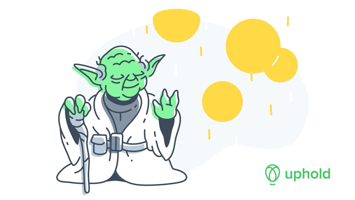 “Patience you must have, my young crypto trader.”

Happy #StarWarsDay! 

#MayThe4thBeWithYou