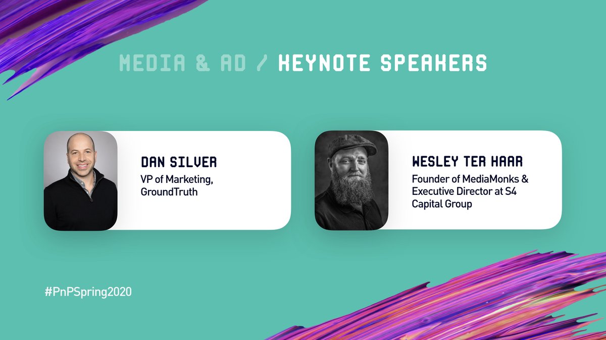 PlugandPlayTC's tweet photo. Time for keynote speaker Dan Silver from @GroundTruthCo  to take to the Virtual #PnPSpring2020 Stage to talk about ‘The Shifting Landscape of Consumer Behavior’. 

Followed by Wesley ter Haar from @MediaMonks on ‘Now, Near, Next: Covid as a Catalyst for Impactful Innovation’ https://t.co/j8hJT9SH71