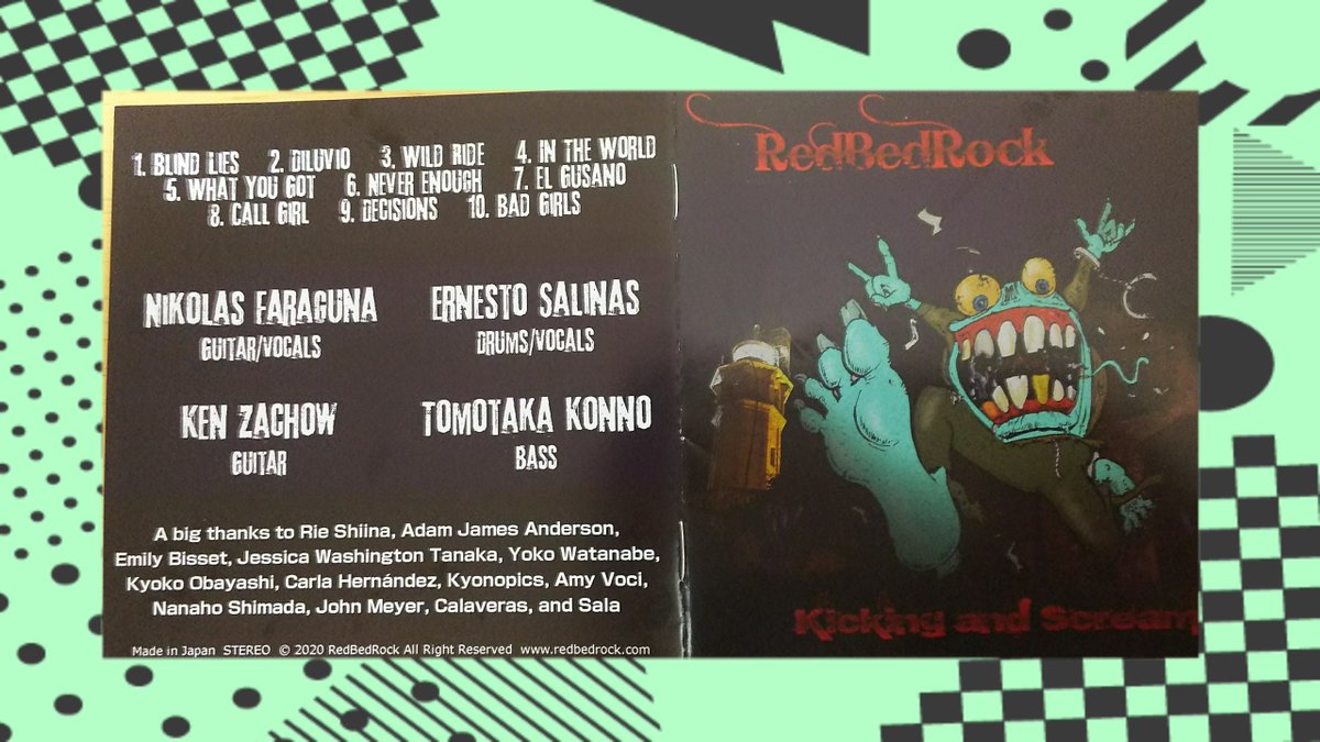 t_senko's tweet photo. GET✊😃
待望のアルバム💿
ずっと聴いてる🎶🤘😉
#RedBedRock https://t.co/6VH45SooFm