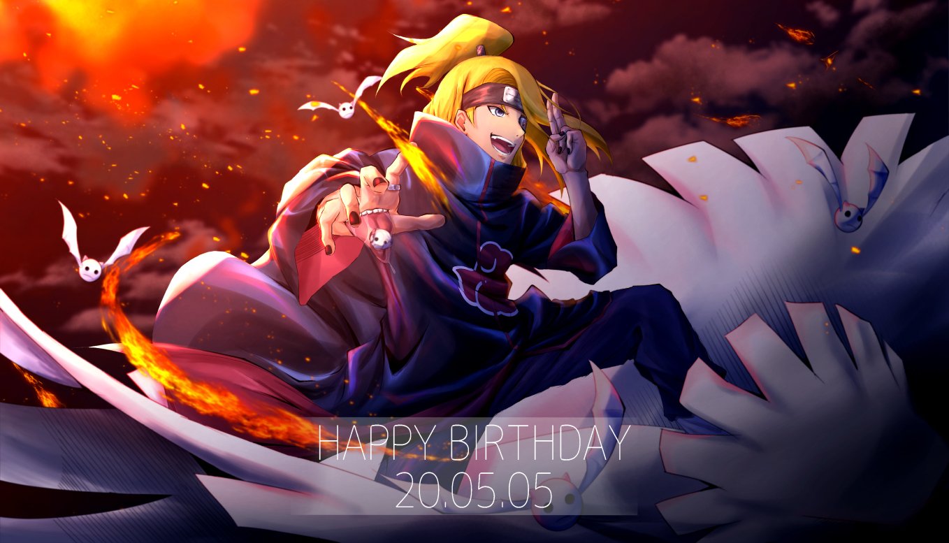 くんか デイダラ誕生日おめでとう デイダラ生誕祭 デイダラ生誕祭 デイダラ誕生祭 T Co Vj5k7xqbr7 Twitter