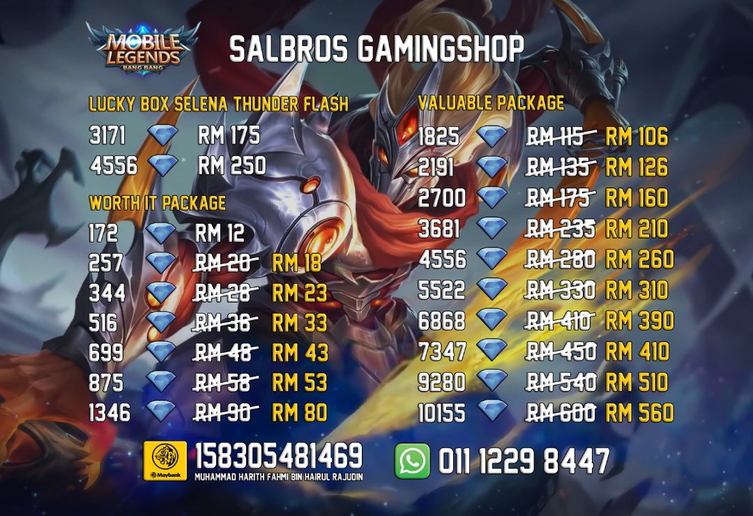 Salbroslicious's tweet photo. Assalamualaikum guys, aku ade buat business sikit khas untuk para gamers kat luar sana🥺
Meh la singgah jenguk2 harga saya, serious talk murah gila‼️

Trustedseller💯✅
Ape2 korang pm lah whatsapp saya atau trus dm saya kt twitter🥺
01112298447 https://t.co/wva5PtqPOZ