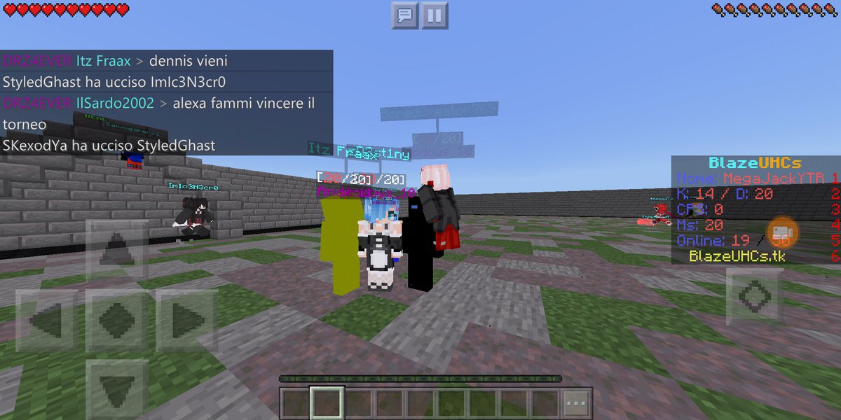 mcpeDRZ's tweet photo. ♦️ Clan Battle ♦️ 02/05/2020

🔷 DreamerZ 5 - 1 TheNightPidgeon 🔷
🔹 Formazione : 3vs3 - 1win10 2pe
🔹 Server : BlazeUHC

 ⭐️STAR PLAYER⭐️ : zD3st1Ny (7) , MegaJackYTR (5)

•> https://t.co/iu7OdYyeEM
{💙} @mcpeDRZ https://t.co/NXeiKX6AtO