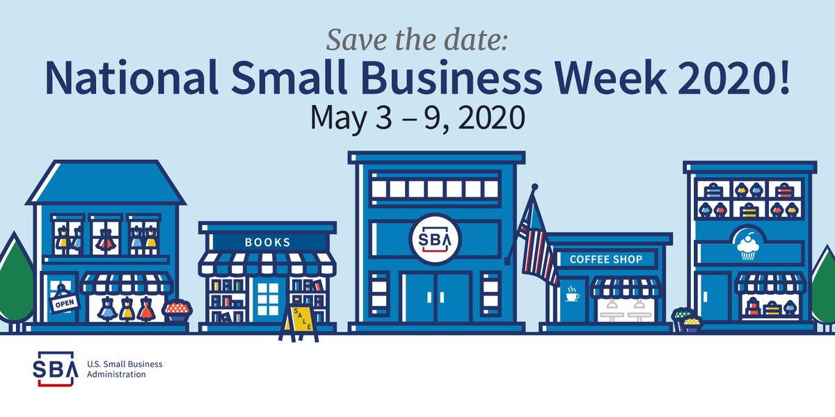 GreenfieldUtil1's tweet image. The U.S. Small Business Administration (SBA) has celebrated small business owners for over 50 years. During this week, consumers are encouraged to shop local &amp;amp; support small businesses in the community. #SmallBusinessWeek2020