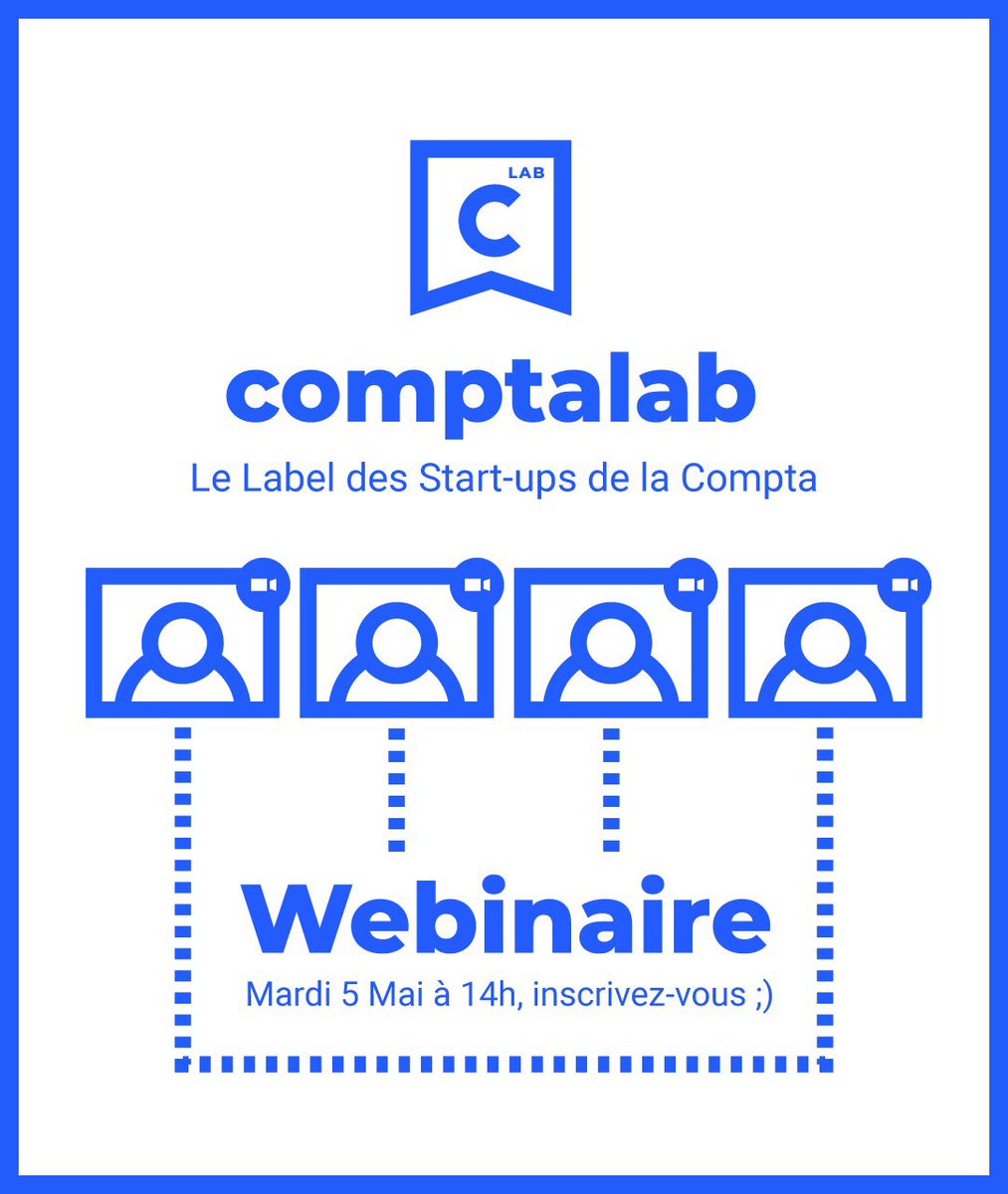 VieDeComptable1's tweet photo. 🚨 Mardi 5 Mai à 14h : Préparez-vous une boisson chaude ☕ et venez suivre le Webinaire du Label ComptaLab (Programme &amp; Inscription gratuite 👉 https://t.co/tlMIMwEXGa).

Nous serons avec nos amis 💙 du Label @libeo_io ,@ChaintrustAI  et @welyb_contact pour en parler avec vous ! https://t.co/YwoIWL4tYn