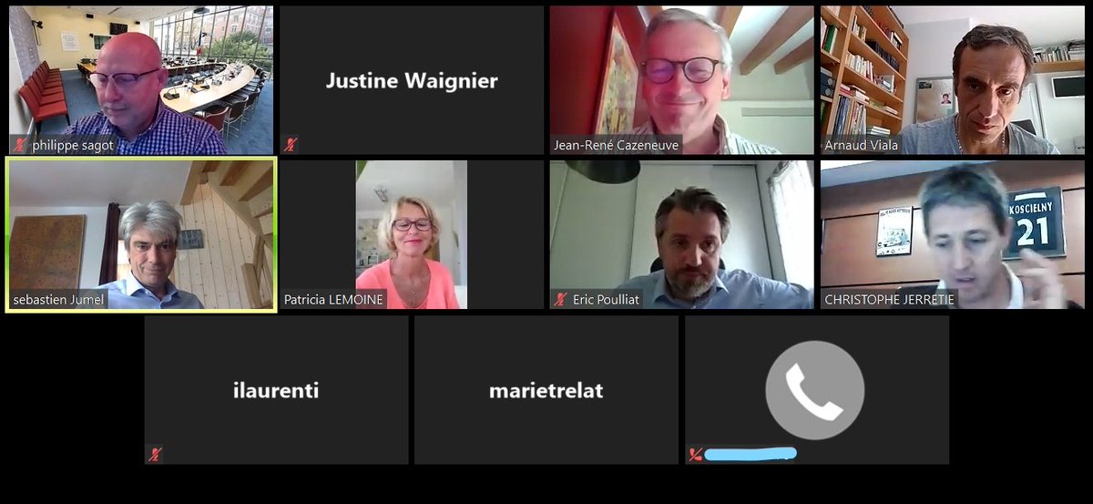 🟠 Réunion de Bureau <a href="/AN_CollTerr/">Délégation aux collectivités territoriales</a> : Les collectivités sont au cœur de la crise du #COVIDー19 et elles auront un rôle central lors du #Deconfinement11Mai et dans la #relance

Nous nous organisons pour les accompagner ! #DirectAN #CollTerr