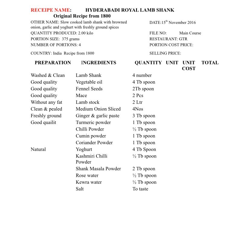GT_Road's tweet image. Before we make our announcement, we would like to give you the #recipe for one of our most #popular dishes... the Hyderabadi #Royal #LambShank.

Want to try this beautiful #dish from our very own @ChefDayashankar ? Don’t  forget to post your pics and tag us! #Cooking #Lockdown