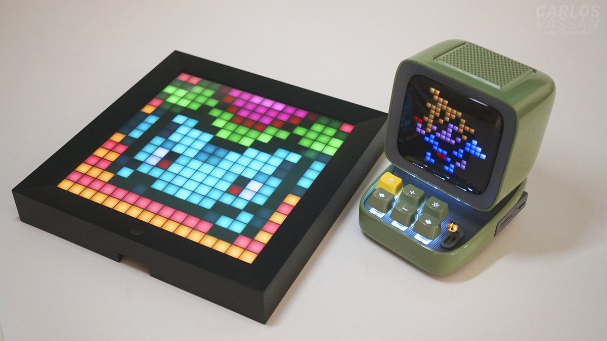 Carlos_Vassan's tweet photo. ¿Les gusta el #PixelArt? Pues quizá este gadget les puede resultar interesante 👾👾
Este es el #DivoomDitto y su pantalla con Pixel Art 👾 ¿Quieren saber más? Entonces ya saben que hacer, link mágico abajo ✨👇
https://t.co/GP0hDenggA https://t.co/2uX9aLnwme