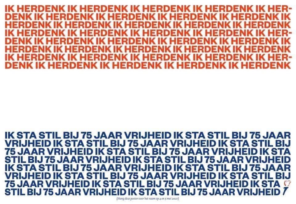 Wij herdenken... #herdenken #75jaar #zijdiestreden #nooitvergeten