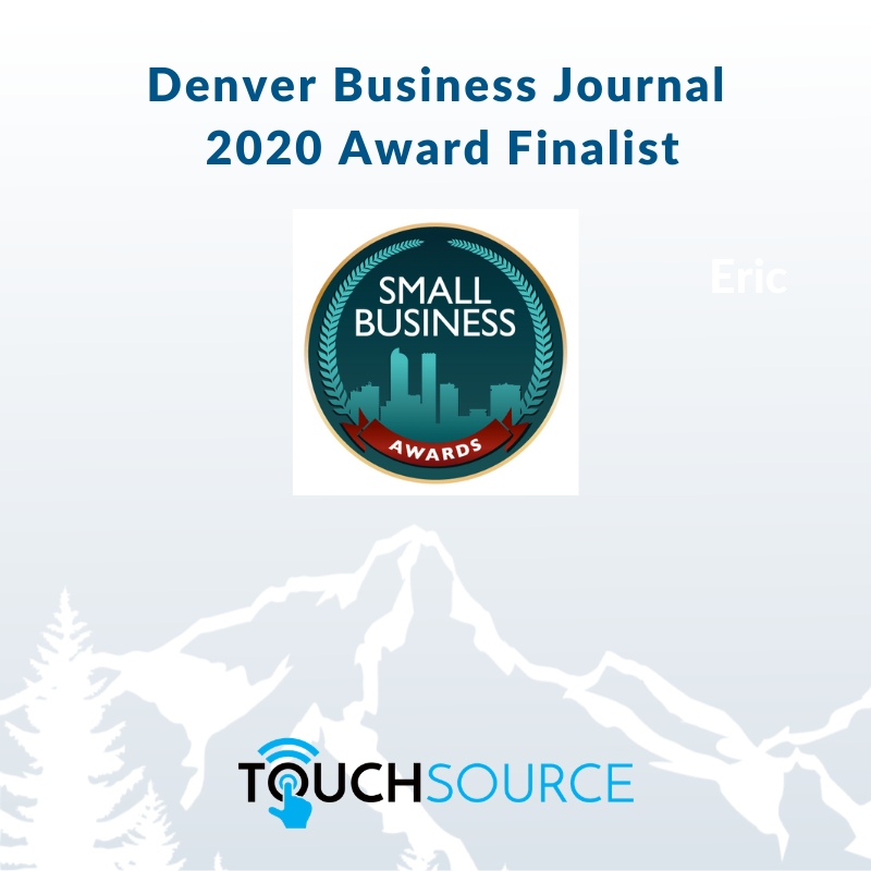 touchsource's tweet photo. TouchSource has been named one of @denbizjournal Small Business Awards finalists. We’re proud to share this honor with our amazing customers, our supportive community, and our locally-based supplier network. https://t.co/6GHfpcfi7J
